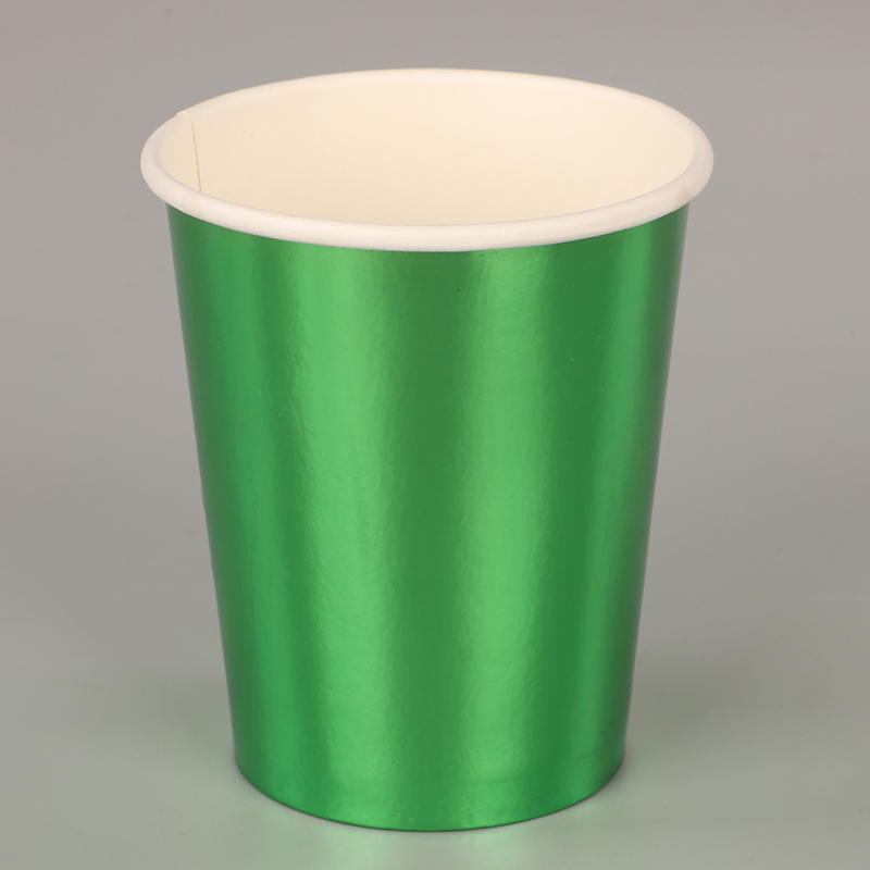 Full Printing Colorful Paper Cups Single Wall Cup
