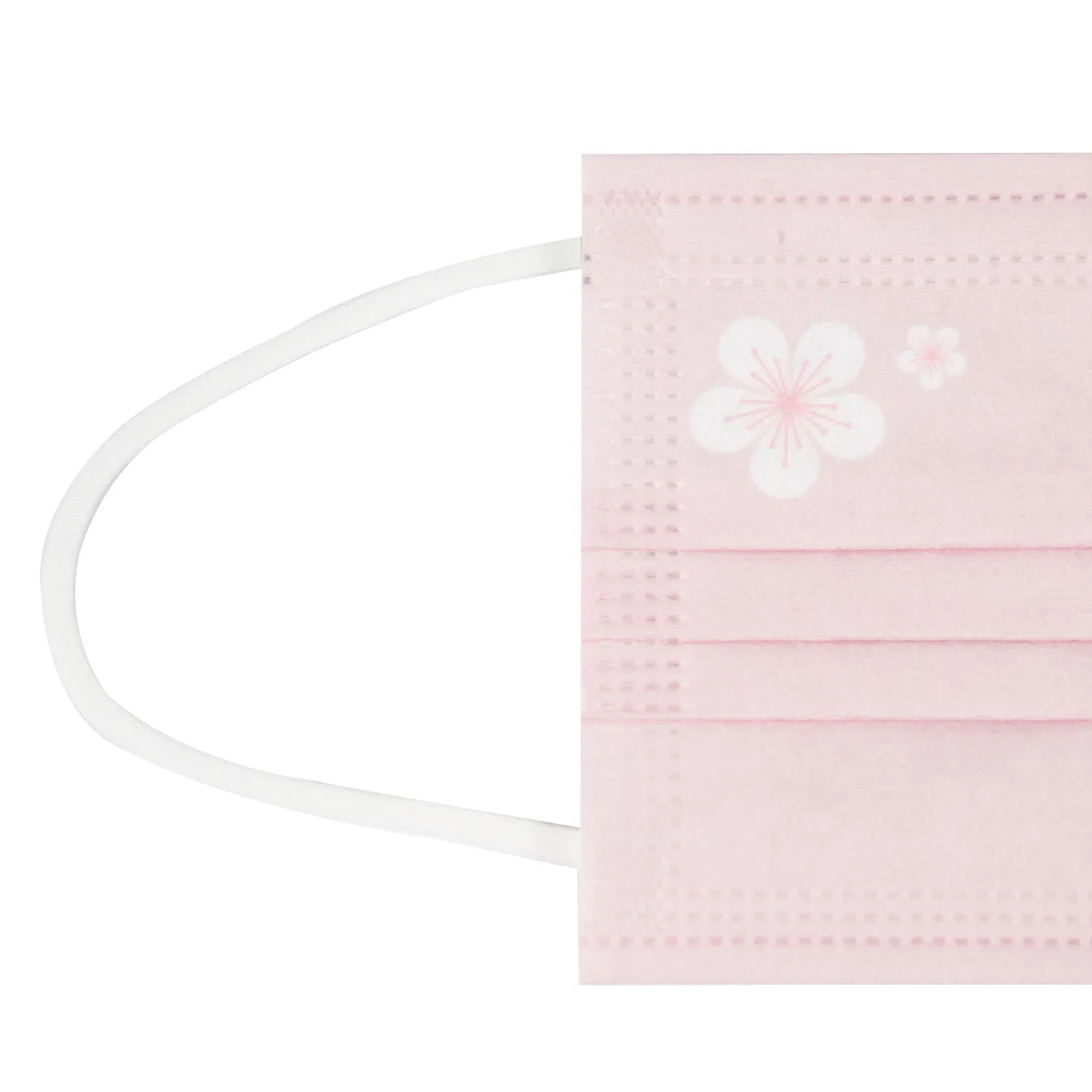 High Filtration Efficiency Dustproof Pink Disposable Face Shield