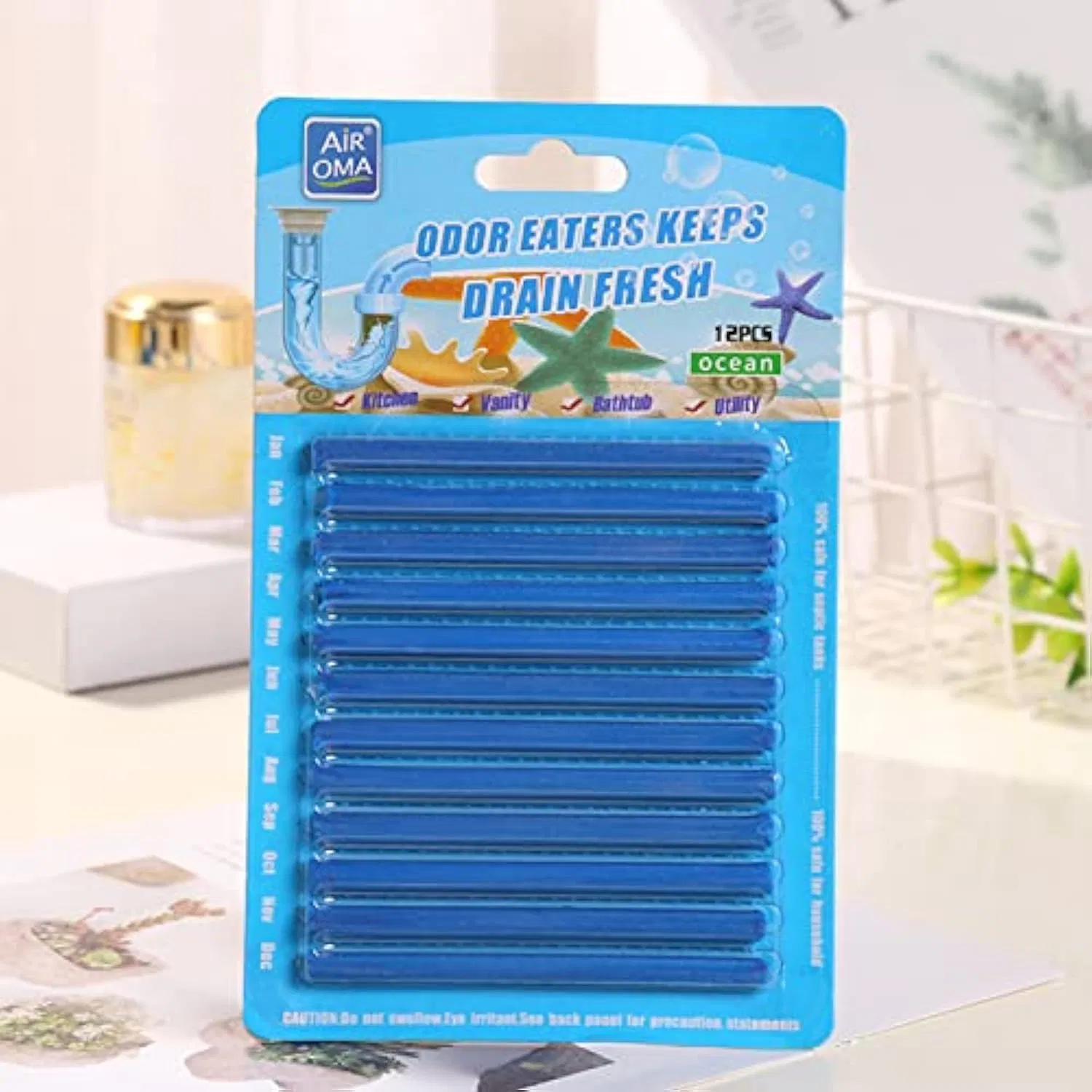 Drain Cleaner Sticks Strips Toilet Drain Cleaner Sewer Cleaning Rod
