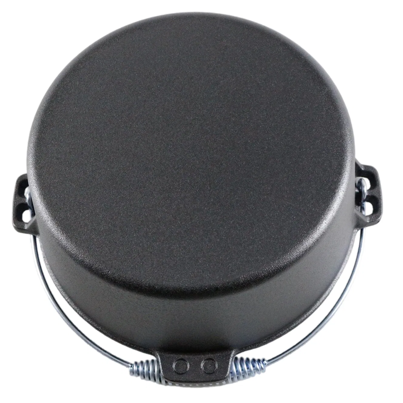 Чугунная портативная жаровня с крышкой для кемпинга