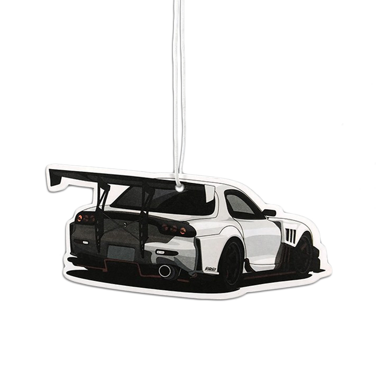 Irregular Shape Car Air Freshener Scents Paper Card Refresher Perfume Paper Hanging