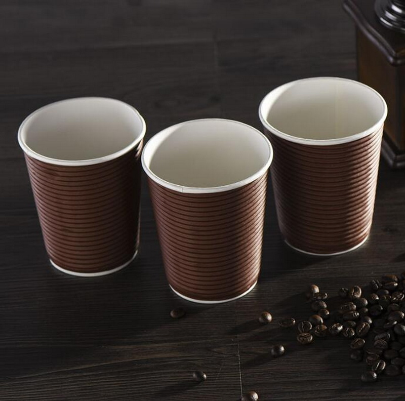 Бумажный стакан для кофе 12oz с двойными стенками