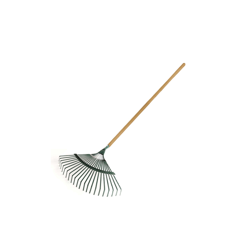 Hautine R114 Lawn Rake with Wood Handle