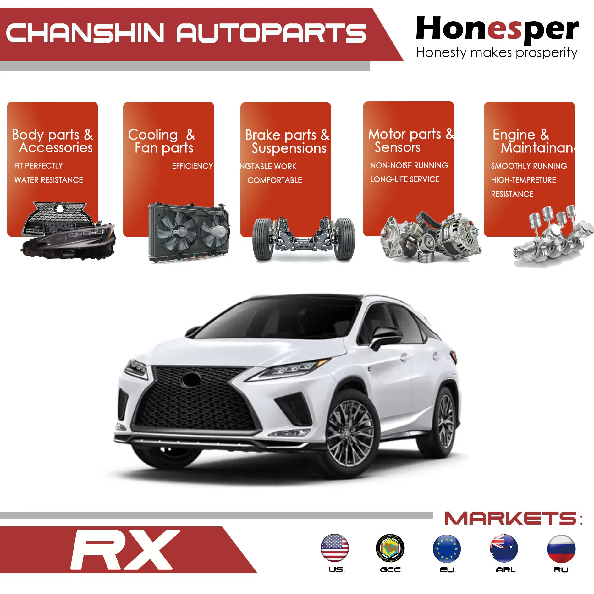 Боковое зеркало для Toyota Lexus RX (2009-2011)