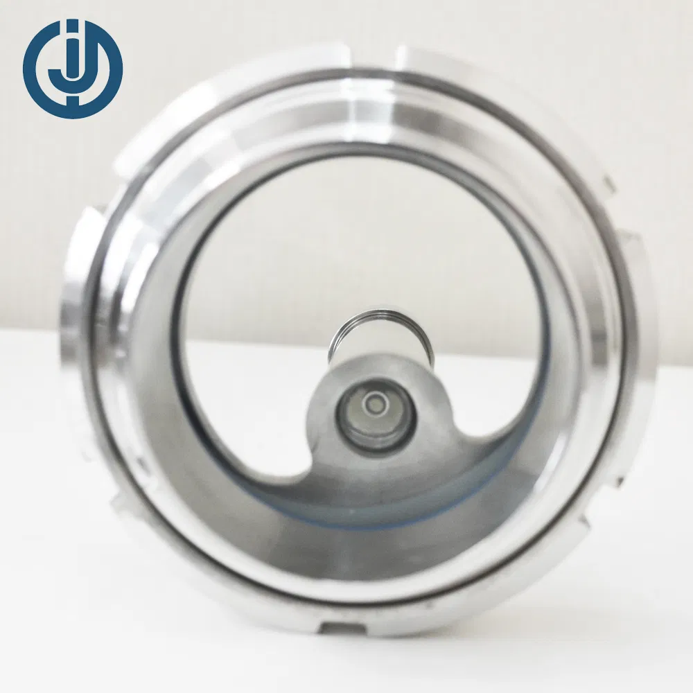 Hastelloy Industrial Round Tubular Bolt Type Brewing Sight Glass Indicator for Tank Equipment