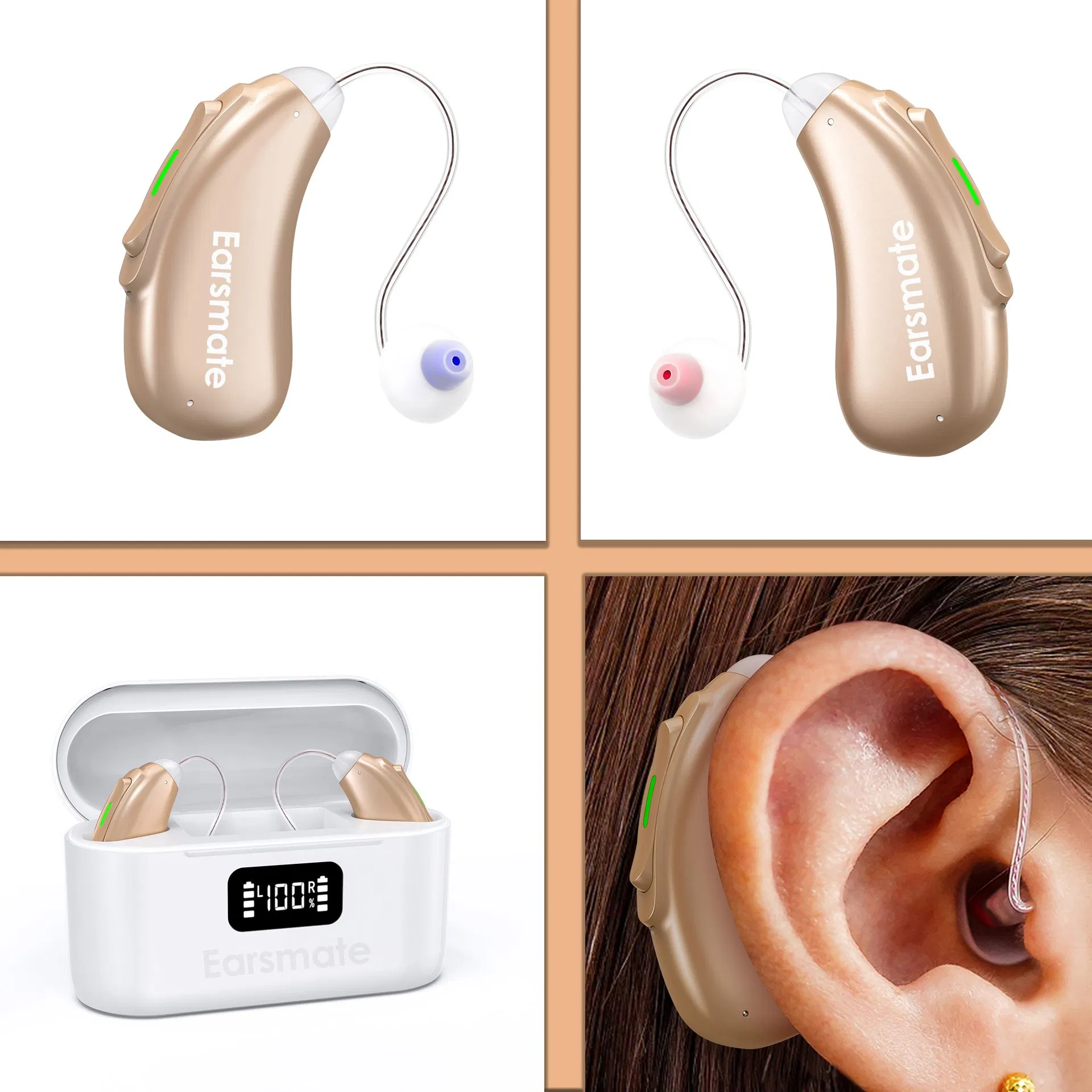 Слуховой аппарат Earsmate G29 с Bluetooth и приложением