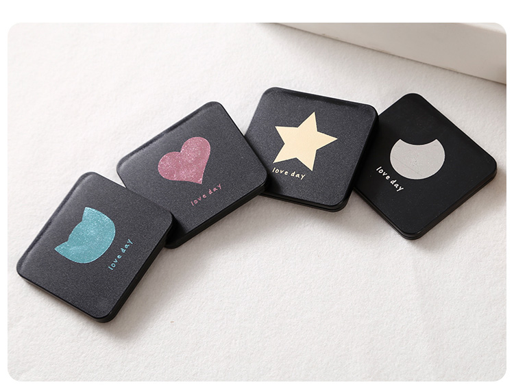 Portable Foldable Double-Sided Makeup Mirror