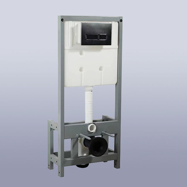 Sanitary Ware Flush Fitting Toilet White Color Dual Flush Cistern in Wall Concealed Cistern for Wall Hung Toilet