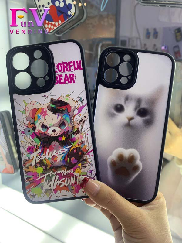 Professional Customize Automatic 3D Printer UV Phone Case Printing Vending Machine