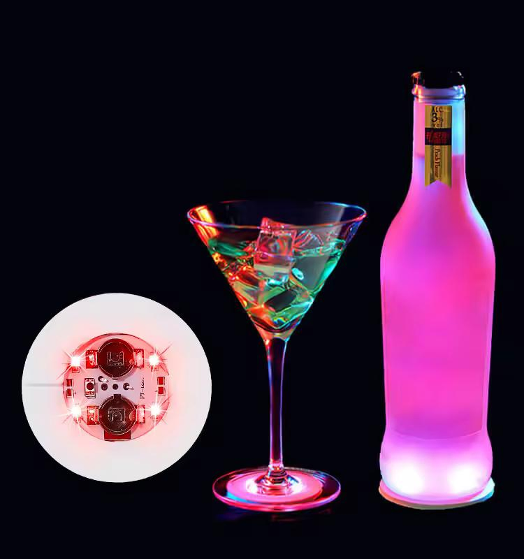 LED подсветка для бутылок, светящиеся подставки