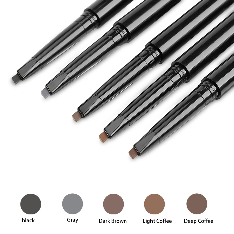 OEM Multi Functional Triangle Eyebrow Pencil with Brush