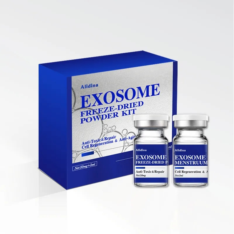 Stem Cell Exosome Lyophilized Powder Skin Regeneration Acne Pit Repair Exosome Freeze-Dried Powder Anti-Aging Exosome Serum