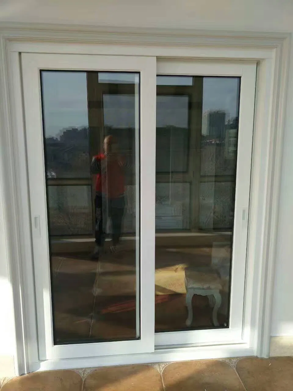 UPVC Profiles UPVC 80series Sliding Windows and Doors with Airproof, Soundproof, High UV Resistance