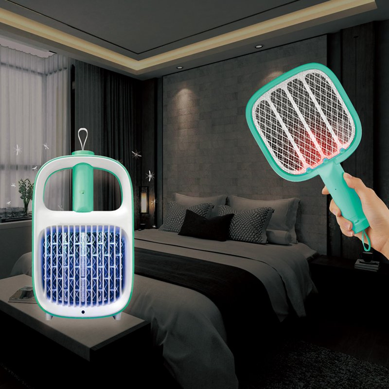 Electric Fly Swatter Bug Zappers Mosquito Racket Powerful 2000 Volt Kill Insect