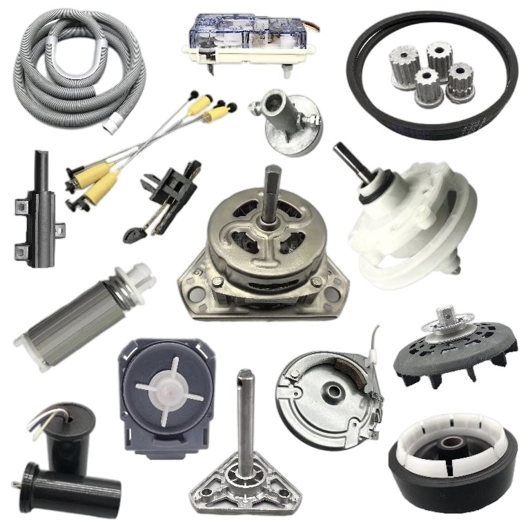 60W 90W 120W Alumnium Wire Washer Spin Motor Spare Parts Washing Machine Motor