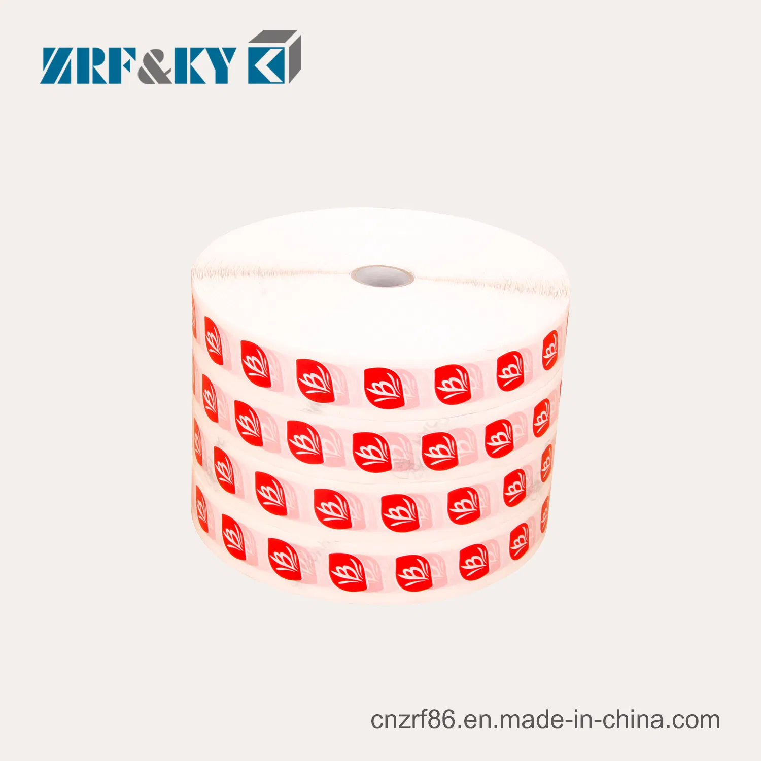 Eco-Friendly Roll Vinyl Waterproof Adhesive Coated Paper Organic/Frozen/Fruits Food Private Paper Printing Label/Sticker