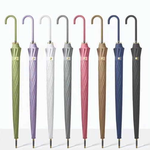 Custom Luxury Colorful Umbrellas OEM for Hotel Amenities