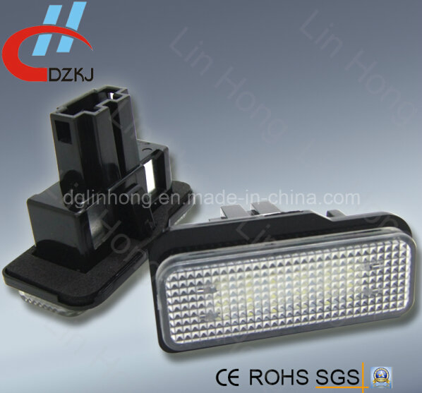 LED лампа номерного знака для Mercedes-Benz W203, W211