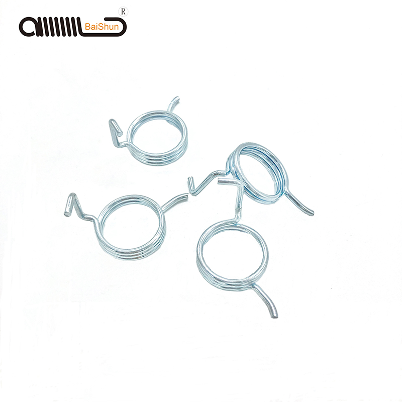 Customized Steel Wire Plastic Clothes Clips Six Laps Torsion Spring for Clothespins