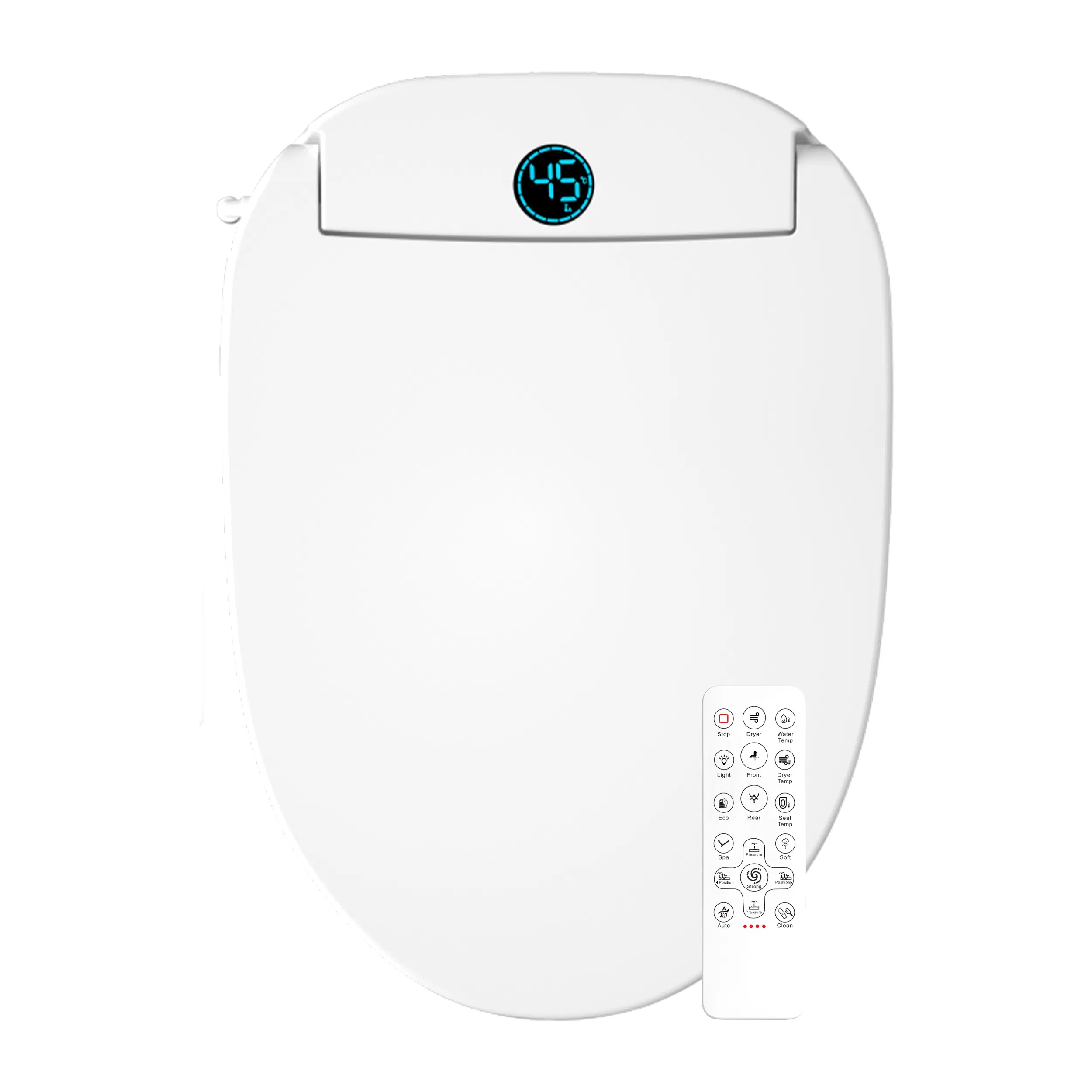 China New Top Style Bathroom Sanitary Ware Intelligent Smart Bidet Toilet Seat Cover for Hotel