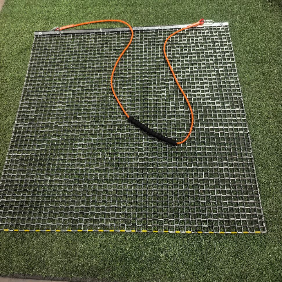 Steel Mesh Baseball Infield Drag Mat for Baseball Fields