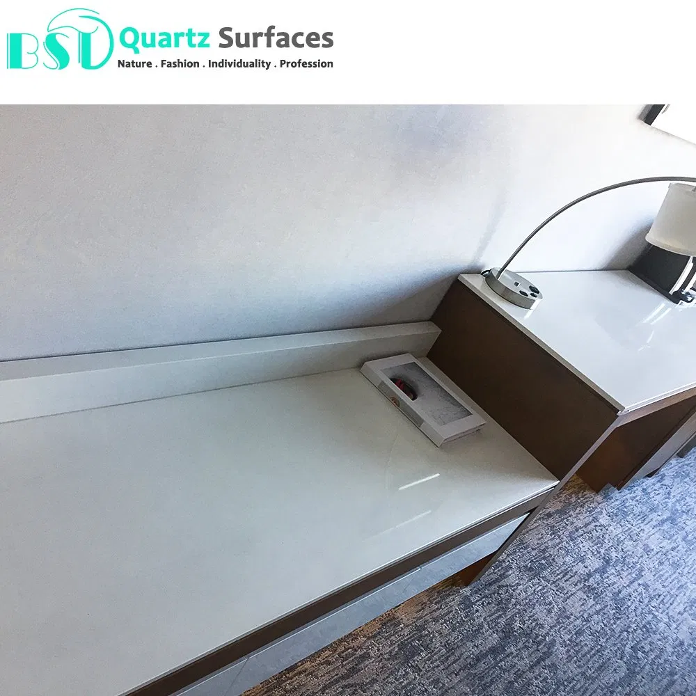 Super White Silica Free Stone Benchtops and Vanity Tops with No Silica