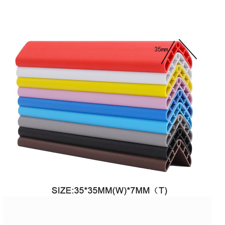 Furniture Soft Corner Anti-Collision Strip Plastic PVC Rubber Corner Guard