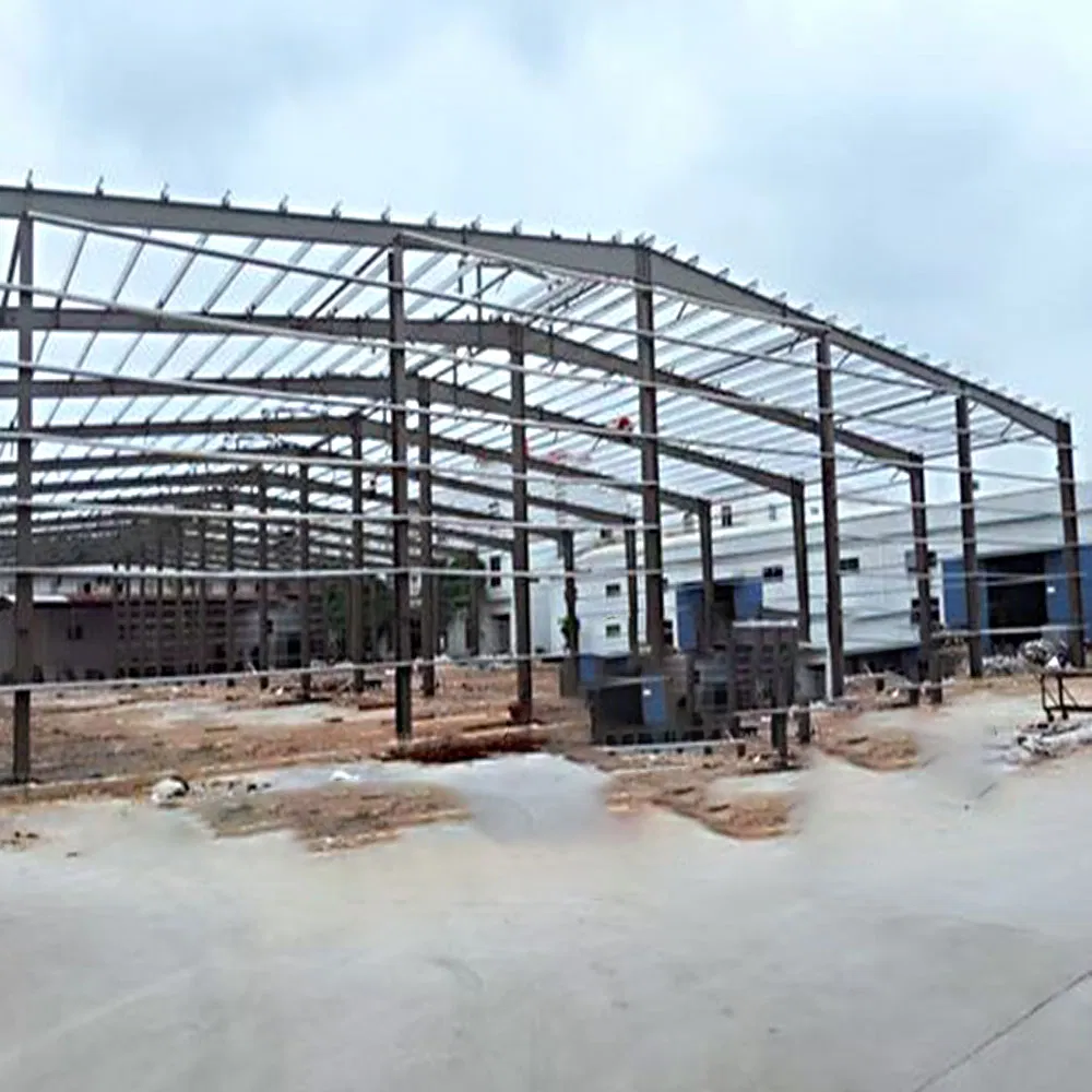 Cost-Effective Q235B Steel Column Warehouse with 50 Years Lifespan