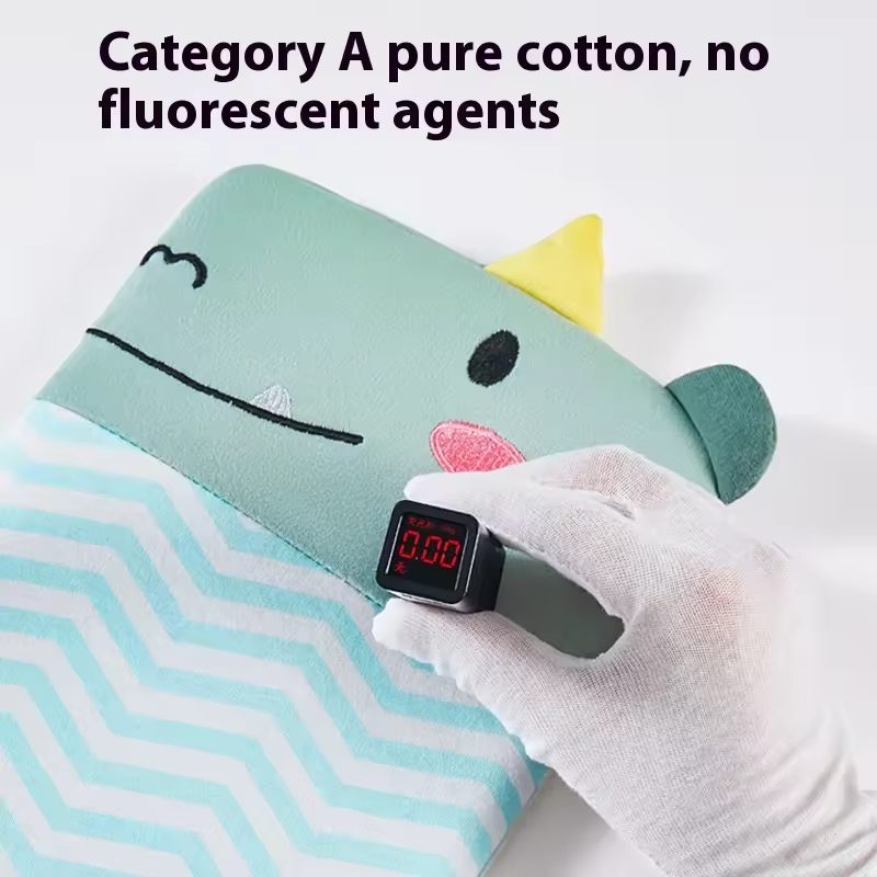 Baby Head Shaped Buckwheat Pillow for Newborns Children's Bedding