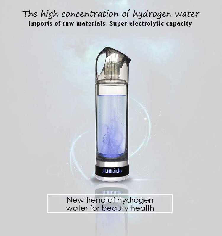 Olansi Professional Water Treatment Home Filter Purifier Ionizer Rich Hydrogen Water Bottle