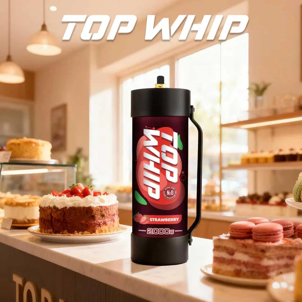 Картридж для взбитых сливок TOPWHIP 3.3L