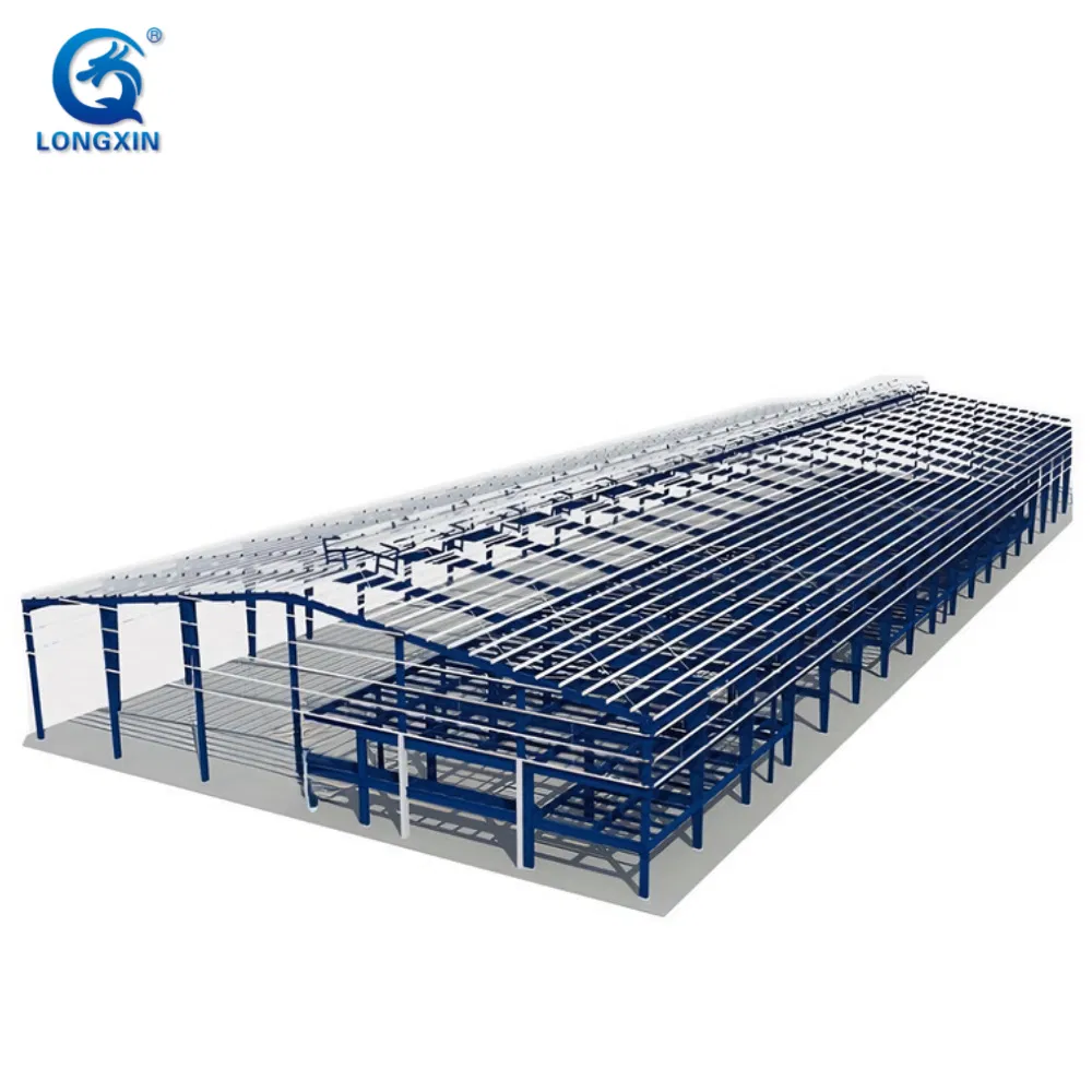 Factory Prices Commercial Prefabricated Steel Structure for Construction Workshops and Structural Steel Warehouses