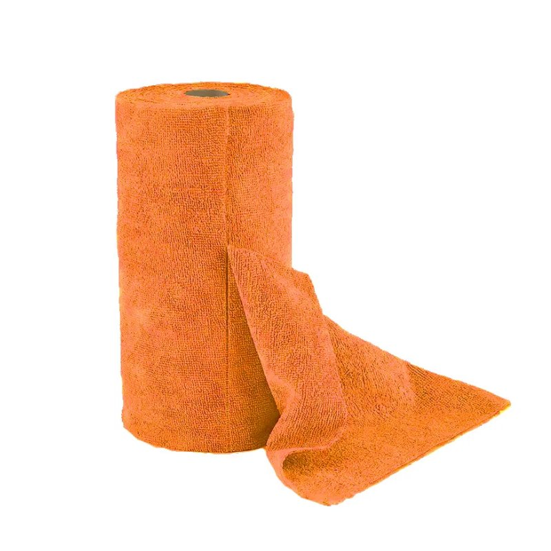 Kitchen Microfiber Cleaning Cloth Roll Tear Away Towels 30X30cm