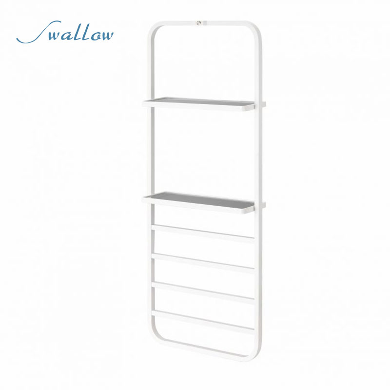 Electric Towel Rack with Thermostat Heating Hotel Equipment Bathroom Double Shelf