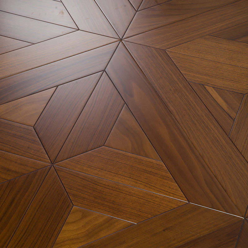 High End Nostalgic Retro Parquet Engineered Flooring 600X600mm for Indoor Use