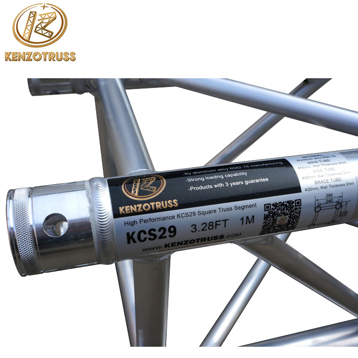 High-Quality Stage Lighting Truss System with 50X3mm Main Tube