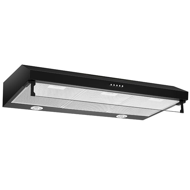 Accessibly Professional Stainless Steel Apparatus Employing Heat-Efficient Construction Operates as a Hygienically Sealed Kitchen Slim Range Hood