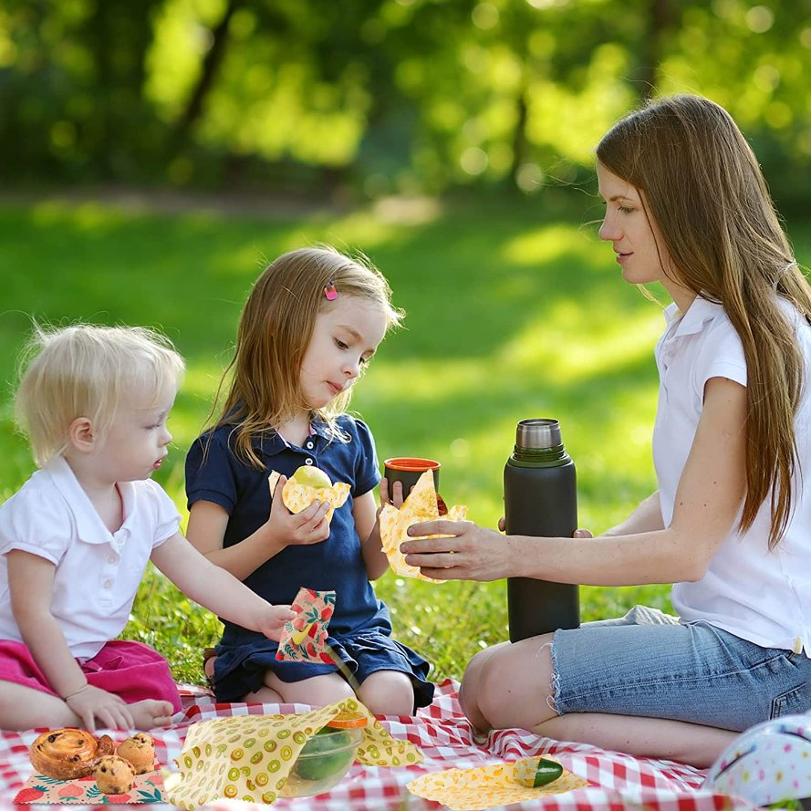 Zero Waste Beeswax Food Storage Packaging Organic Cotton