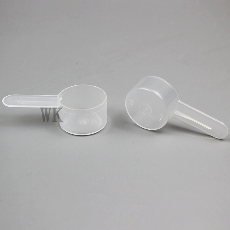50g 100cc 100ml Clear Scoops Whey Protein Powder Plastic Large Measuring Spoon with Scale Line