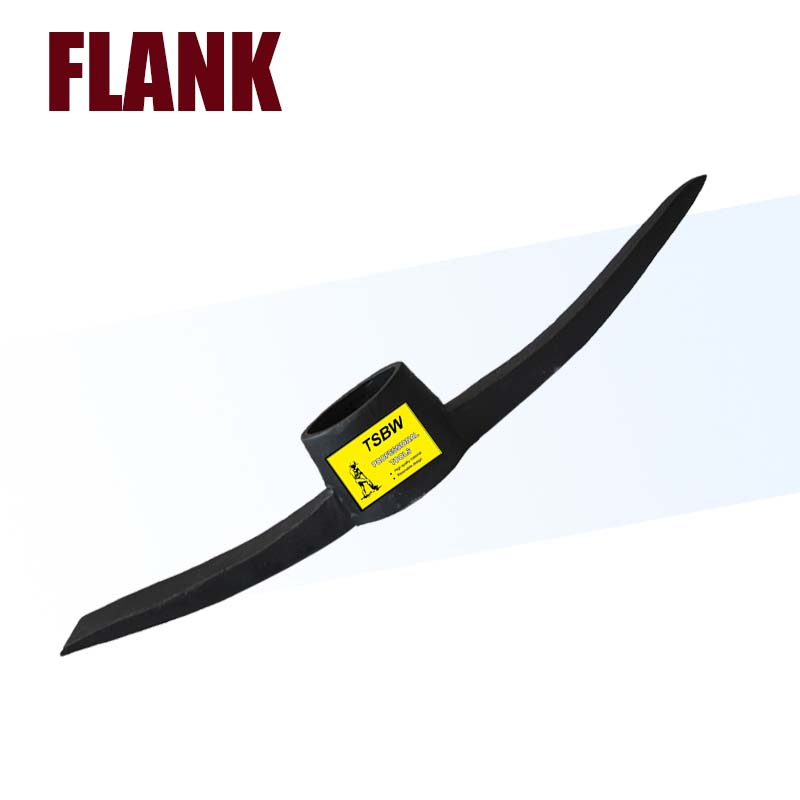 P407 Garden Construction Digging Farming Mattock Zapapicos Garden Metal Forged Steel Pickaxe