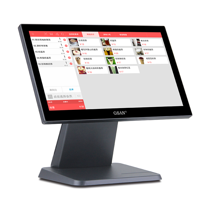 Touch 15 Inch POS System with Cash Register POS Till Cover All in One POS Terminal System