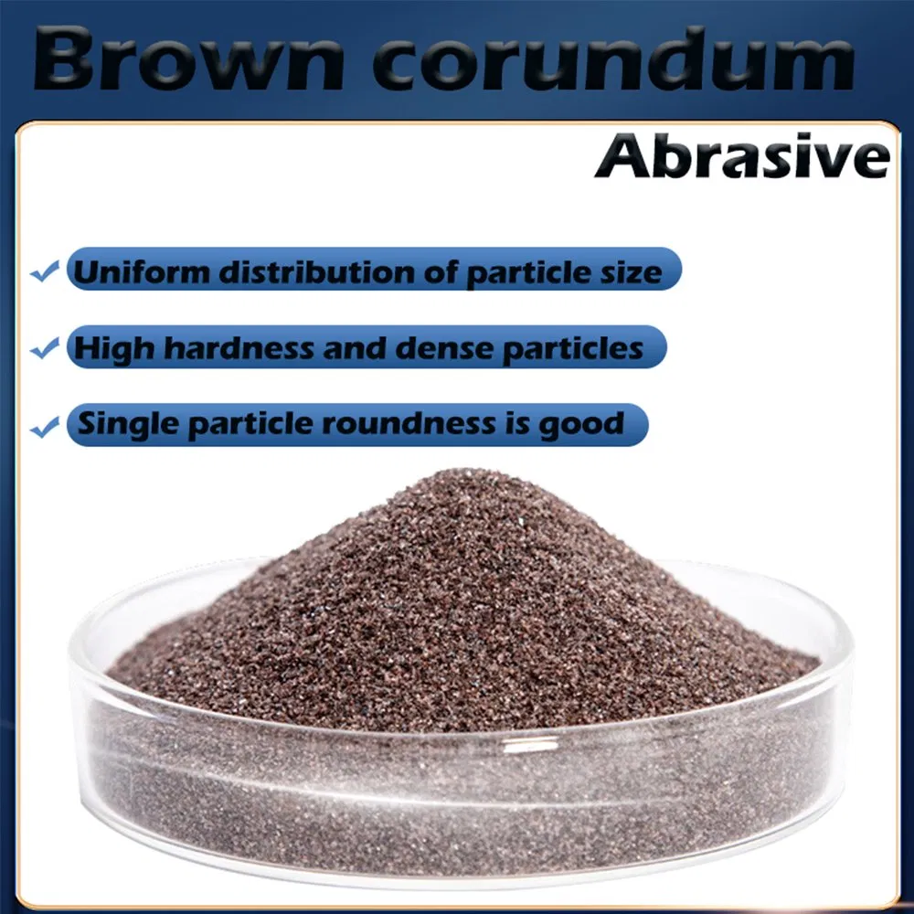 95%/90%/80%/60%/50% Brown Fused Alumina Abrasives as Bonded Abrasives Raw Material