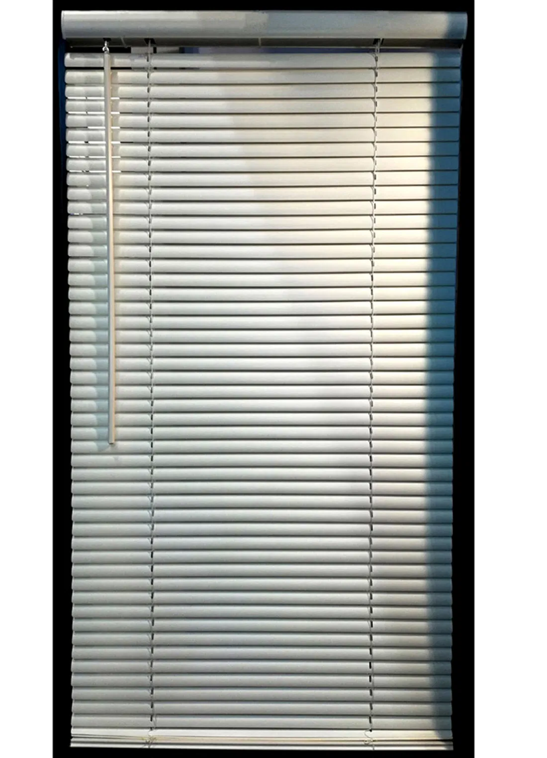 Customized Various Size Vinyl Cordless Venetian Window Blinds & Curtains