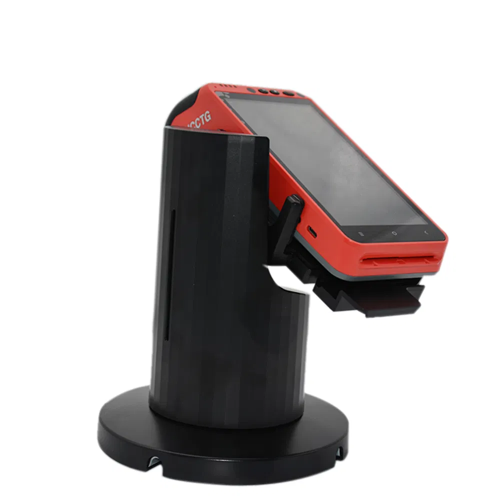 Universal Rotatable POS Stand Plastic Metal Bracket Desktop Holder Credit Card Terminal Stand PS-S02