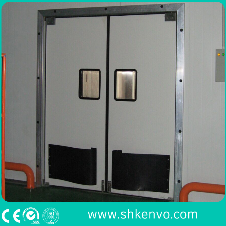 Double Acting Swinging Aactive Thermal Insulated Stainless Steel Metal or ABS Impact Traffic Door for Food Factory or Cold Rooms or Restaurant