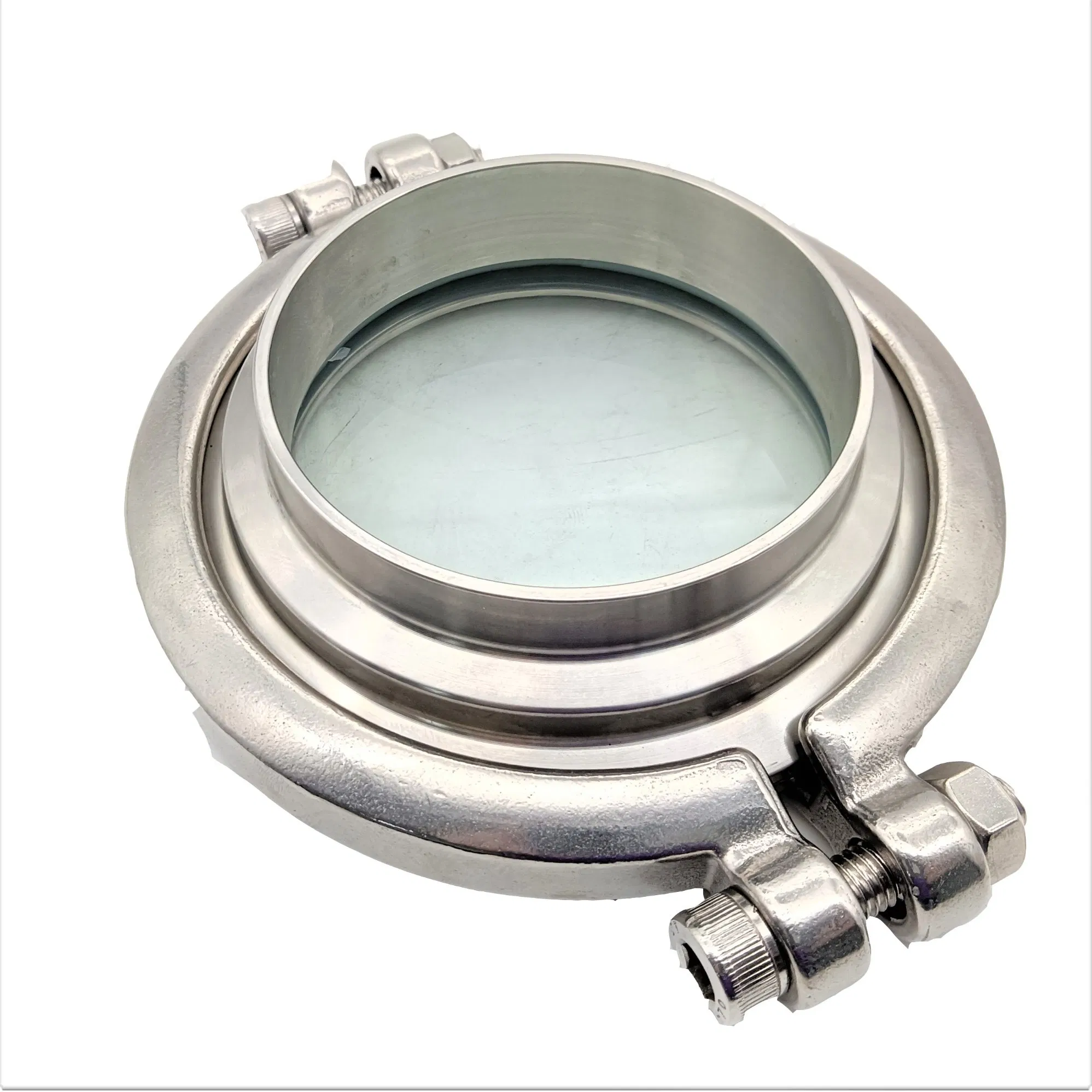 DN100 Sanitary Stainless Steel Food Grade Tri Clamp Type Weld Sight Glass