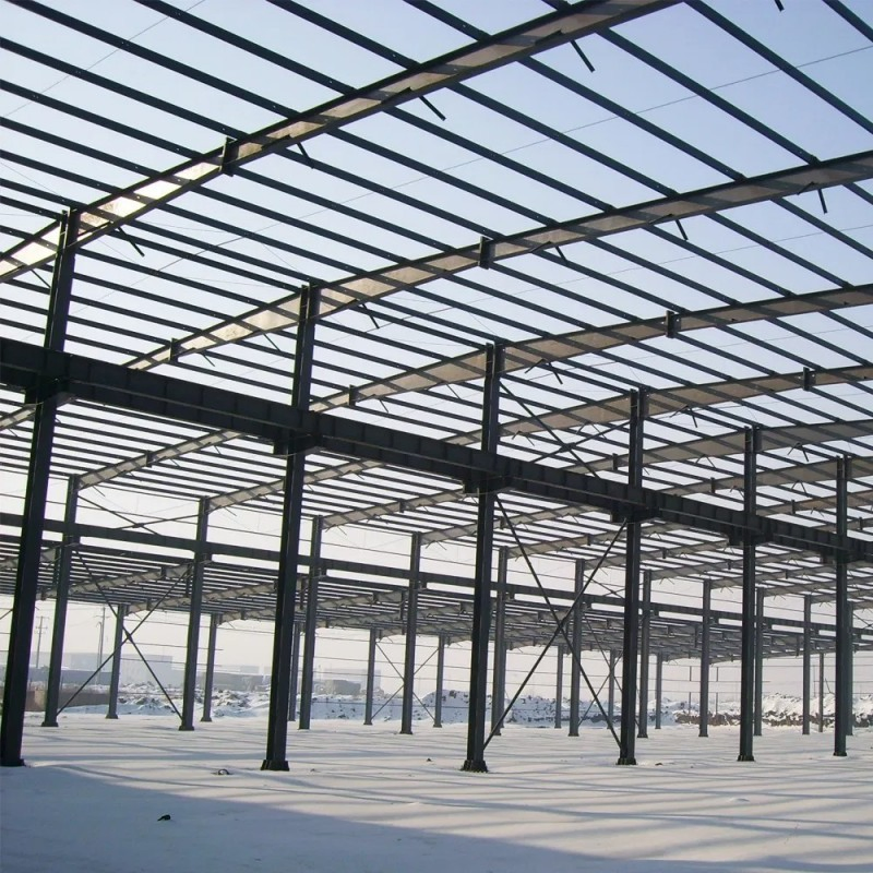 Prefab Steel Structures Sports Gym Basketball Building