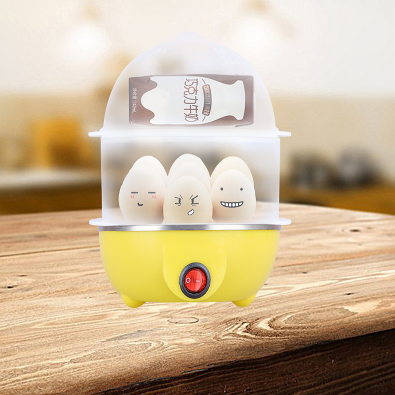 Double Layer Poacher with Safety Automatic Egg Steamer Features