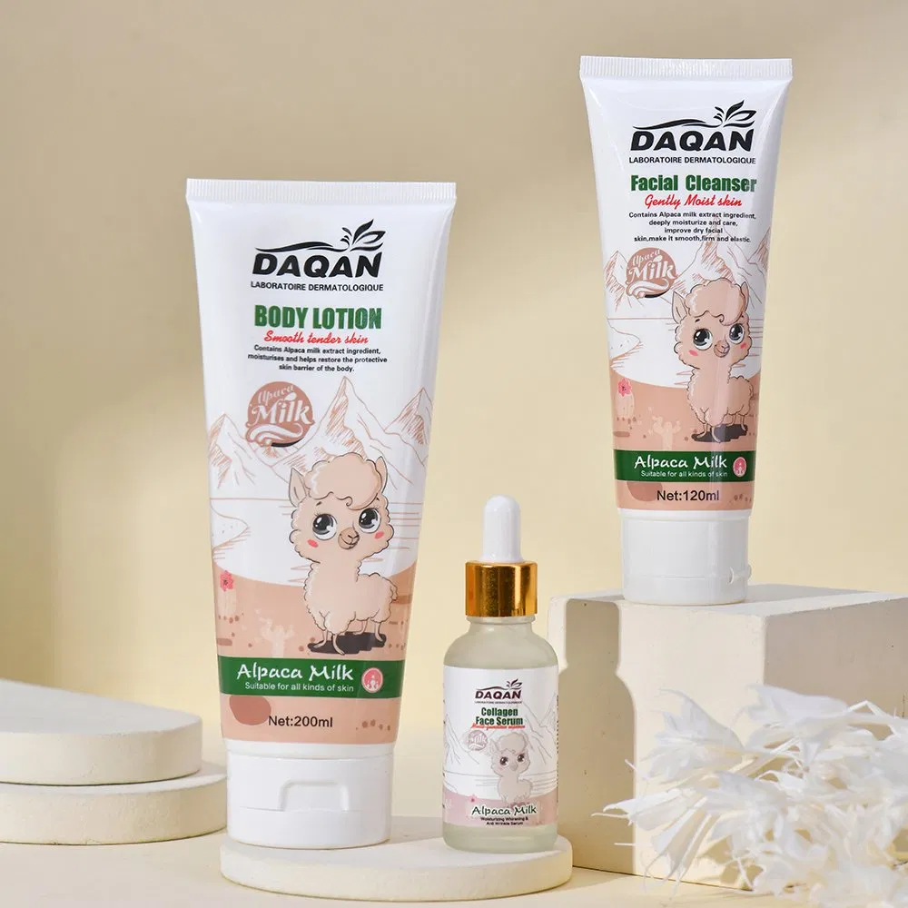 Daqan Skin Care Collagen Alpaca Milk Essence Whitening Nourishing Face Serum