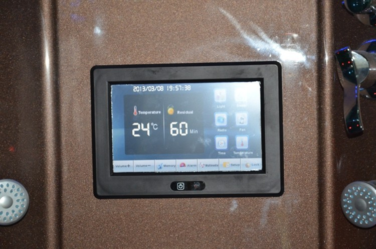 Best-Selling Bathrooms Steam Rooms/One Person Steam Room/Compact Steam Shower Room with Tub